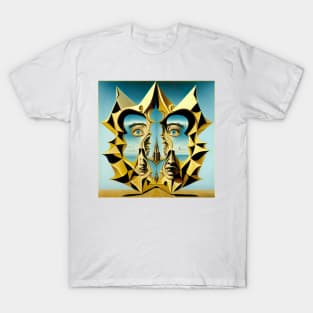 [AI Art] Symmetry, inspired by the works of Salvador Dali T-Shirt